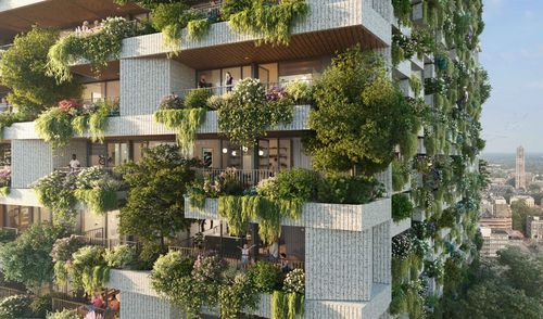 Immeuble vert - Stefano Boeri - villes écologiques - Solar punk