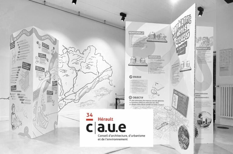 Exposition sobriété foncière CAUE 34